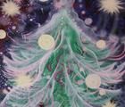 Статуэтка Fir -tree canvas, acryli…