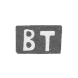 The stigma of the master Turkess B. - Vilna - initials "BT" - 1825