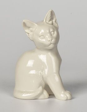 Figurine "kitten" Eschenbach Germany 1947-1953