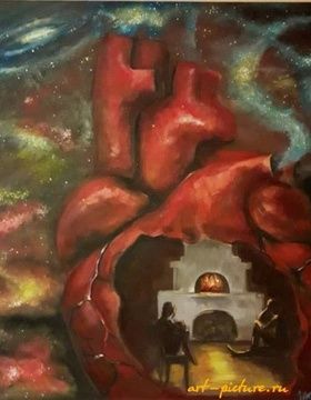 купить Внутри масло, холст