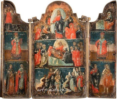 Русское серебро, МАЛЕНЬКИЙ ТРИПТИХ, ПОКАЗЫВАЮЩИЙ СПУСК В АД