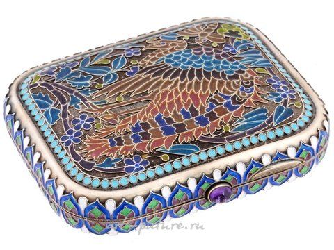 Русское серебро, Русский серебряный портсигар