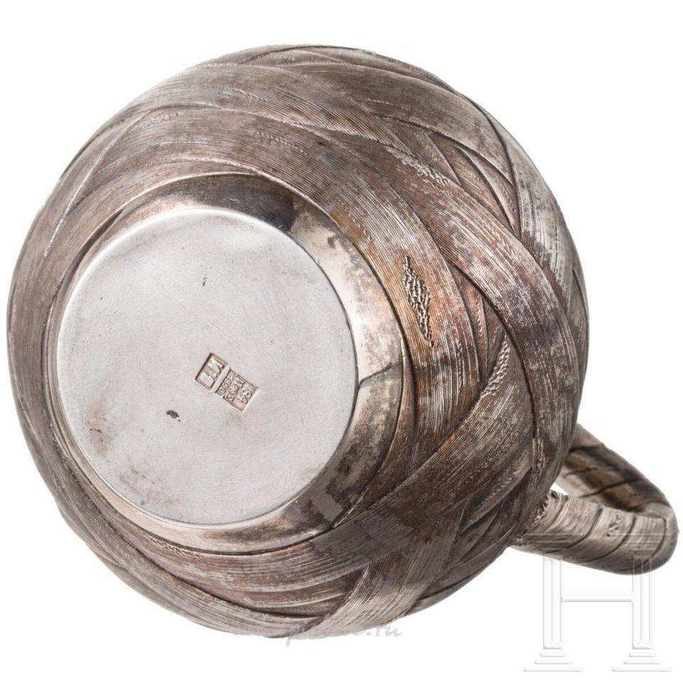 Русское серебро , Серебряная русская солонка
