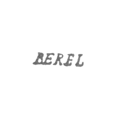 Claymo Master Berel - Leningrad - BEREL initials