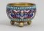 Russian Cloisonné Enamel Salt Cellars: A Cased Set of Six by ...