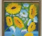 Статуэтка Sunflower canvas, acrylic