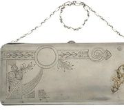 Антикварная русская серебряная сумочка-клатч от С. Фролова