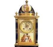 Часы из фарфора Royal Vienna, около 1880 года