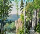 купить Скалы у реки Масло 