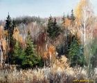 купить Весна масло,холст