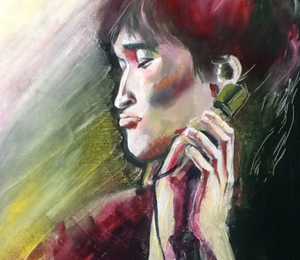 Portrait of Tsoi canvas oil