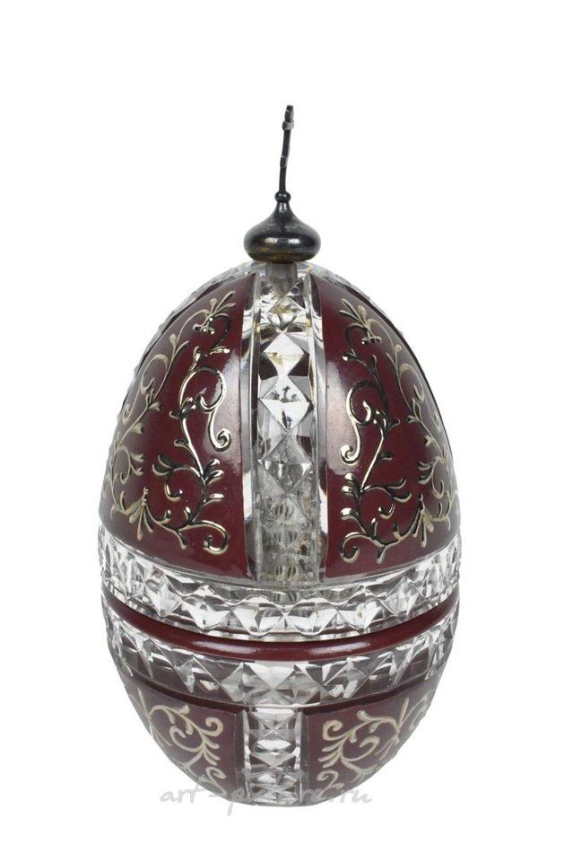 Русское серебро , Фаберже: яйцо из хрусталя и серебра, Святой Владимир