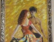 Tango for two canvases, oil, masterkhin