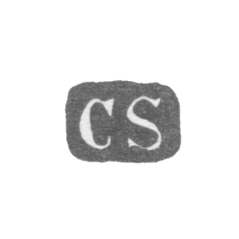 Claymo Master Sivers Karl - Leningrad - initials "CS"
