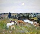 buy "By the Dnipro. Canvas, oil. 72 x 92 cm"