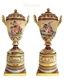 Фарфоровые урны-вазы Венского королевского фарфора XIX века
