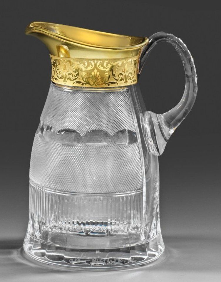 Хрустальный кувшин для воды Moser "Splendid Gold"