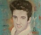 buy Elvis oil on canvas