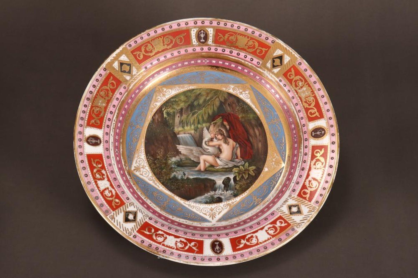 Royal Vienna Porcelain , Royal Vienna Porcelain Charger,