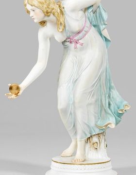 buy Art Nouveau Figure "Ball Player" by Walter Schott