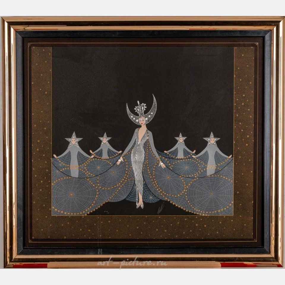 Russian silver , ERTE (ROMAIN DE TIRTOFF) (RUSSIAN/FRENCH, 1892-1990)