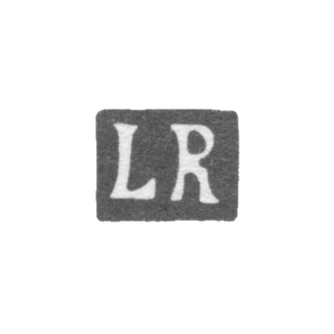 Mr. Rosenthal L. Riga, initials LR, 1897-1936.
