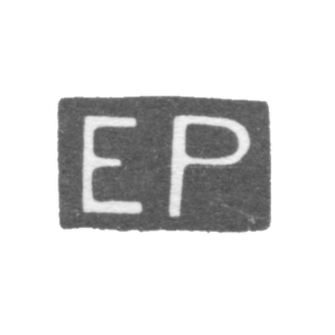 Claymo Master Prant Evald - Tallin - initials EP - 1933-1940.