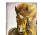 Статуэтка Horse Oil canvas