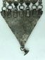 1880's Persian silver triangular amulet pendant