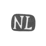 The stigma of the master Lazarevich Nikita - Kyiv - initials "NL" - 1774