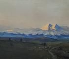 Статуэтка View of Elbrus canvas/oil