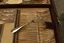 Серебряный рыбный нож George III, модель "скрипка" с гравировкой...
