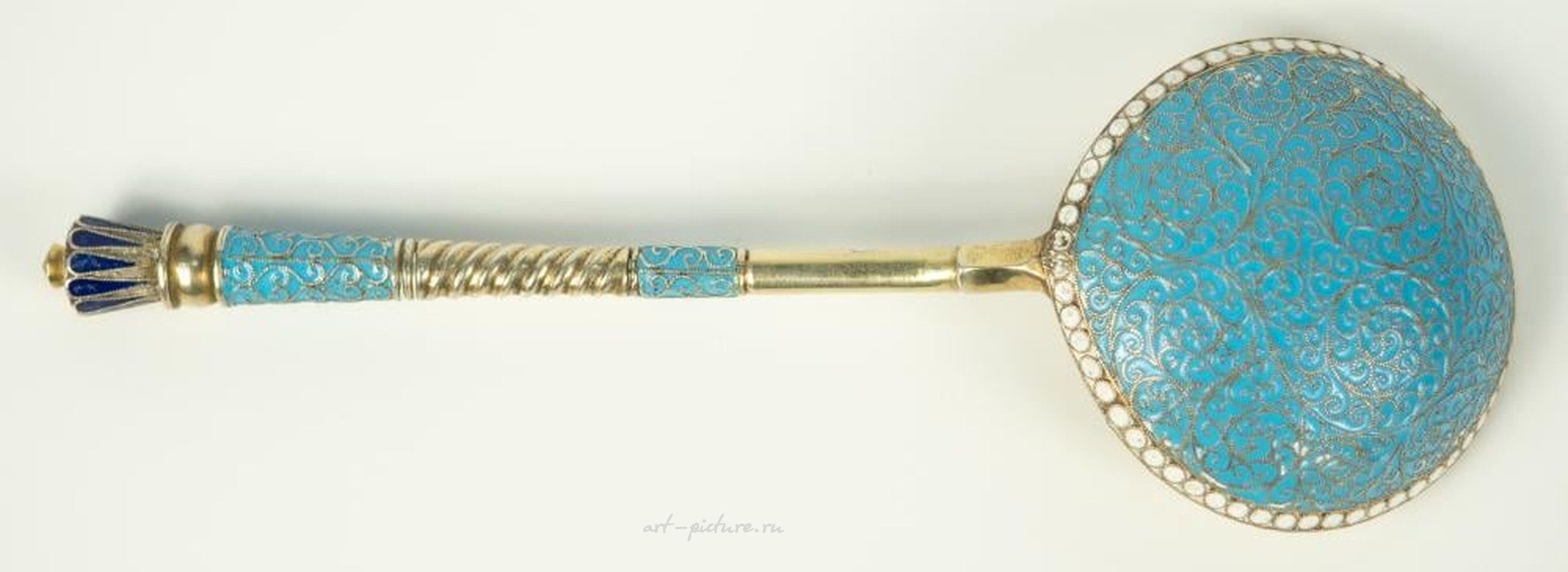 Русское серебро , Серебряная ложка для джема/меда.