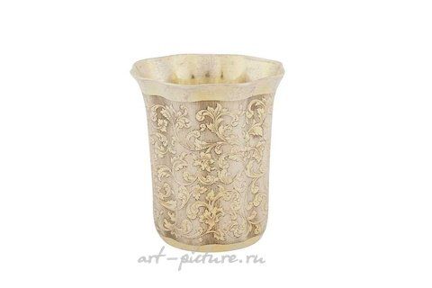 Russian silver, A Nicholas I Russian 84 zolotnik (875 standard) silver beaker...