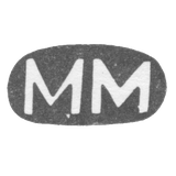 Mr. Maslov Mikhail Vasilievich - Moscow - initials of MM 1908-1917.