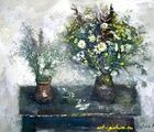 купить Цветы. Холст, масло. 70 х 90 см