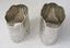 2 серебряных позолоченных кольца для салфеток в стиле Арт-Нуво Российской империи, 84 г.