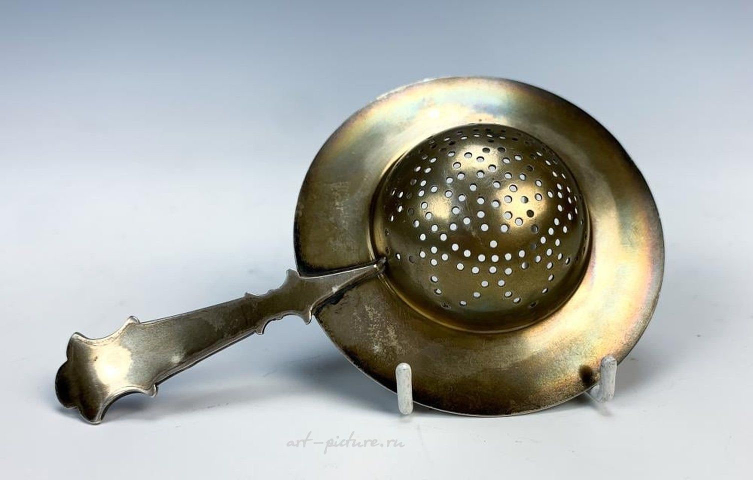 Русское серебро , Серебряный чайный фильтр, 1900 год
