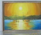 Статуэтка Golden Bay canvas, oil