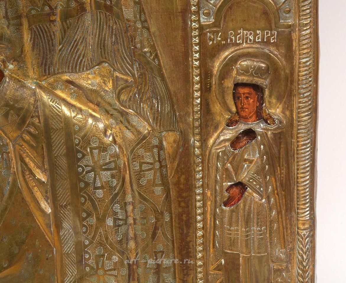Русское серебро , Четыре русских иконы включают "Богородицу"