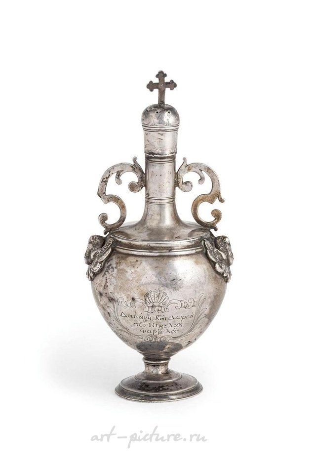 Русское серебро , Серебряная амфора, XVIII век