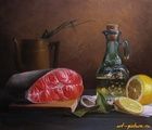 buy Still life with red fish canvas/oil