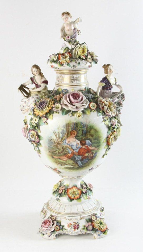 Royal Vienna Porcelain , Late 19thC Japanese Imari Urn