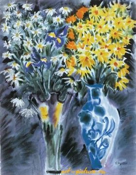 купить Ромашки и календула