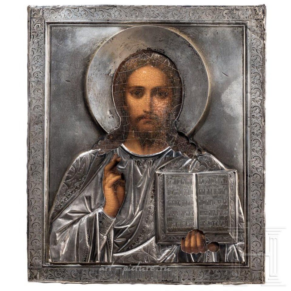 Русское серебро , Икона: Воскресение Христа