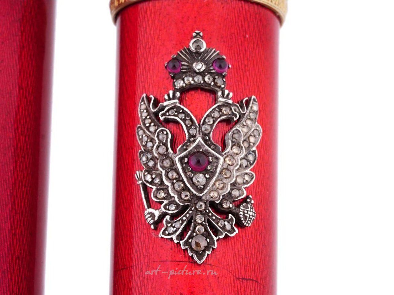 Russian silver , RUSSIAN GILT SILVER GUILLOCHE ENAMEL CIGAR CASE