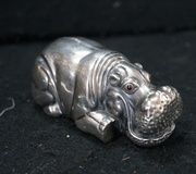 Russian Silver Animalier Figure