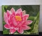 Статуэтка Lotus oil, canvas