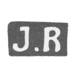 Claymo Master Rubin Joseph - Tallin - initials of J.R