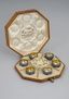 Russian Cloisonné Enamel Salt Cellars: A Cased Set of Six by ...